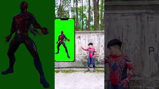 Spiderman vs Joker  3D push control from phone to Spiderman Captain America Miguel OHara vs Venom [upl. by Yeldah]