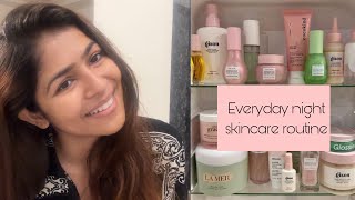 Everyday simple night skincare routine nightcareroutine skincare mannsundarbts serialactor [upl. by Atnauq674]