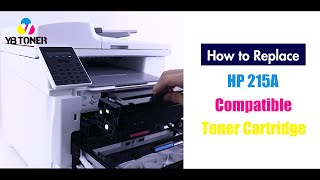 How to Install HP 215A Toner Cartridge [upl. by Hartzel]