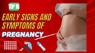 EARLY SIGNS AND SYMPTOMS OF PREGNANCY [upl. by Dickey]