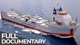 Giant Luxury Shuttle Service for Superyachts  Mega Transports  Free Documentary [upl. by Di]