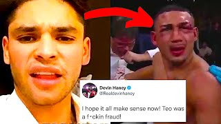 BOXERS REACT TO TEOFIMO LOPEZ LOSING TO GEORGE KAMBOSOS  TEOFIMO VS KAMBOSOS REACTION Haney Ryan [upl. by Arriat]