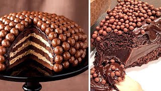 Easy Chocolate Cake Recipe Ever  Amazing Cake Decorating Tutorials  So Yummy Cake Recipes [upl. by Endo491]