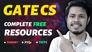 Best FREE resources for GATE computer science  GATE CSE 2023 [upl. by Esojnauj]