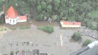 Luftaufnahmen vom Hochwasser in Passau und Umgebung  Montag 3 Juni 2013 I PNP [upl. by Lamond]