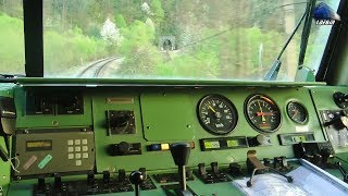 BR628 Duewag DMU CabviewFührerstandsmitfahrt in Muntii Apuseni Mountains Evening Edition [upl. by Nob]