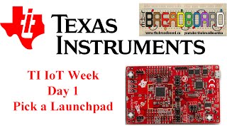 TI IoT Week Sensor Node Project Part 1 [upl. by Dulci]