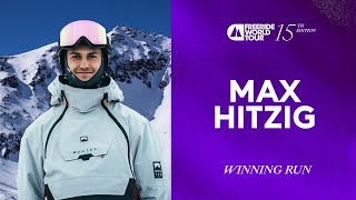 19 Year Old Max Hitzig Winning on His FWT Debut [upl. by Lauretta]