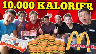 10000 Kalorier Challenge PÅ TID m Gutterne [upl. by Ramad]