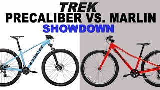 Trek Precaliber vs Trek Marlin BikeWhich is a Better Kid Bike [upl. by Ogata]