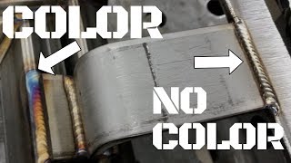 Colorless Stainless Tig Welds [upl. by Lerrad]