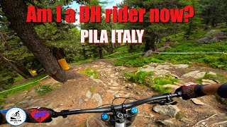 Am I a DH rider now Pila Italy [upl. by Chavez]