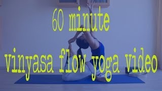 60 Minute Vinyasa Flow Yoga [upl. by Krispin]