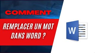 Comment remplacer un mot dun texte dun document Word par un autre mot [upl. by Sedgewick]