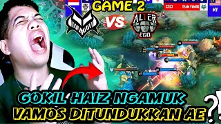 NGERI ALTER EGO PERMAINKAN TIM MSERIES MALAYSIA  VAMOS VS ALTER EGO GAME 2 SNAPDRAGON MLBB [upl. by Adiol]