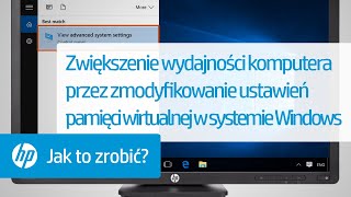 Zwiększenie wydajności komputera przez zmodyfikowanie ustawień pamięci wirtualnej w systemie Windows [upl. by Malinde]