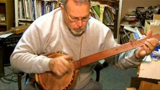 Rocky Road to Dublin Clawhammer banjo by Barry Sholder [upl. by Halik673]