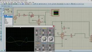 Amplificador de Audio PROTEUS [upl. by Anselme]