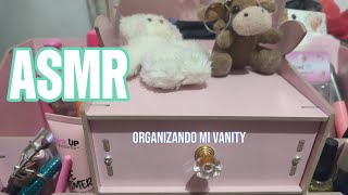 ASMR organizando mi vanity asmr organizing my Vanity [upl. by Amity]