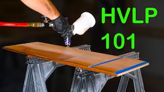 How To Paint Furniture With An HVLP Paint Sprayer [upl. by Hazrit72]