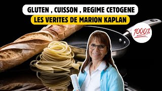 PODCAST 1000  GLUTEN  CUISSON DES ALIMENTS  REGIME CETOGENE  LES VERITES DE MarionKaplan [upl. by Arima]