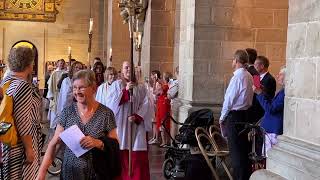 Prästvigning i Lunds Domkyrka 11062023 [upl. by Iturhs531]