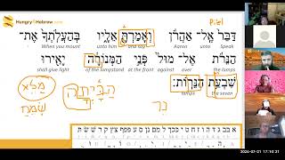 BaHaalotekha  Torah Portion Hebrew Study [upl. by Magas]