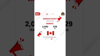 🚀Express Entry Draw Update 🌐Visit wwwiccimmigrationca canadaimmigration canadapr [upl. by Onairelav]