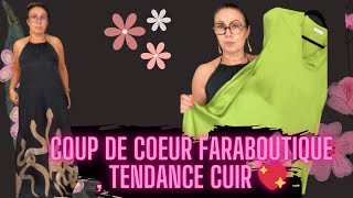 Coup de Coeur Faraboutique  tendance cuir ❤️ [upl. by Lielos]