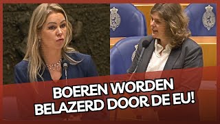 BBBminister Wiersma pakt Koekkoek aan Boeren worden BELAZERD [upl. by Atinniuq]