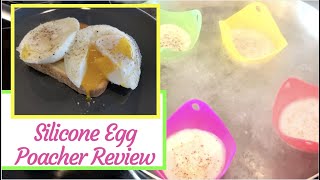 Silicone Egg Poacher Cup Review amp Tip  AmazonFacebook Find [upl. by Bunch]