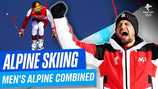 Alpine Skiing  Mens Alpine Combined  Full Replay  Beijing2022 [upl. by Imrots88]