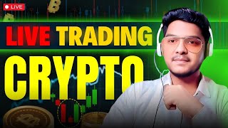 CRYPTO LIVE TRADING BASED ON PRICE ACTION BITCOIN LIVE SCALPING 08 dec 2024 btc live shivam0319 [upl. by Heddi233]