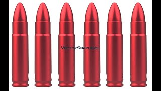 Vector Optics Best Hunting Cartridge Dummy Rounds Snap Caps 9mm 223rem 762x39mm 300 blackout [upl. by Jadd]