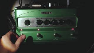 Line 6 DL4 Delay Modeler demo and tricks 1 [upl. by Annyahs]