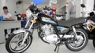 NUEVA SUZUKI GN 125 NOVA  Review en español  precio colores y fecha tecnica [upl. by Aiciram]