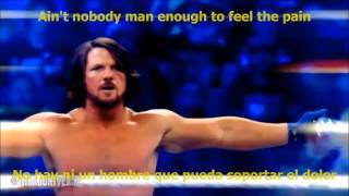 AJ Styles Theme Song 2016 Phenomenal Sub EnglishEspañol [upl. by Golanka120]