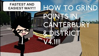 HOW TO GRIND POINTS ON CANTERBURY amp DISTRICT V41 QUICKEST amp EASIEST WAY [upl. by Cudlip]