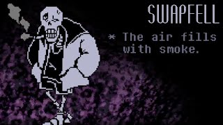 SwapFell Desolation PAPYRUS BOSS FIGHT PACIFIST [upl. by Swanhildas]