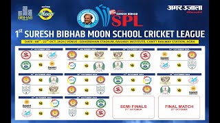 Match 5 Shantiniketan Public School vs St Georges School  1st Suresh Bibhab Moon Cricket League [upl. by Allisurd]