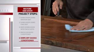 How to Restore an Oak Door with Sean Buino [upl. by Kissee861]