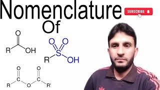 Nomenclature Sulphonic Acid and Anhydrides [upl. by Atilek]