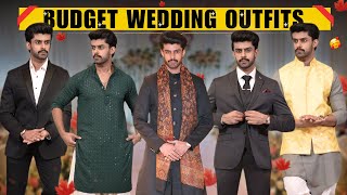 BUDGET WEDDING OUTFITS FOR INDIAN MEN  MENS INDIAN WEDDING OUTFIT FOR HALDI  SHAADI AND MORE [upl. by Siramaj332]