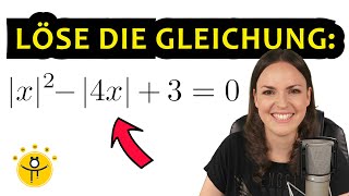 Löse die Gleichung – Betrag auflösen Betragsgleichung lösen [upl. by Gamber]