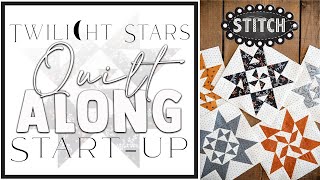 Twilight Stars QuiltAlong  Start Up  Lisa Bongean  Primitive Gatherings [upl. by Akapol703]