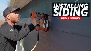 Installing Siding on the BEST House Part 2 [upl. by Imray]