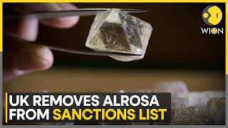 UK removes deputy head of Russian diamond producer Alrosa from sanctions list  WION [upl. by Nnaeel]