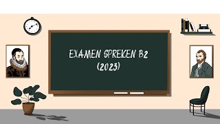 Examen SPREKEN B2 2023  STAATSEXAMEN NT2 programma II [upl. by Ayatnahs]