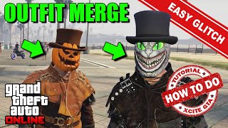 Mask Merge Glitch How To Merge a Mask And a Hat On Your Outfits  GTA 5 Online [upl. by Notterb]