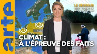 Climat  à lépreuve des faits  LEssentiel du Dessous des Cartes  ARTE [upl. by Teriann]